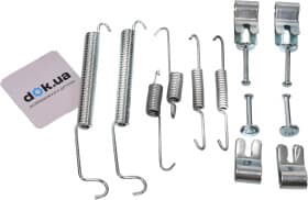 Монтажний комплект барабанних гальмівних колодок Монтажний комплект барабанних гальмівних колодок