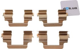 Компоненти дискових гальмівних колодок Компоненти дискових гальмівних колодок