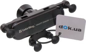Держатель для телефона Color Way Gravity Car Mount CW-CHG11-BK