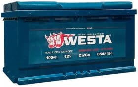 Аккумулятор Westa 6 CT-100-L WPR101