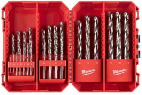 Набір свердл Milwaukee спіральних по металу Thunderweb 4932493870 1-13 мм 25 шт.