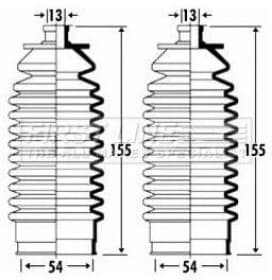 Пыльник рулевой рейки