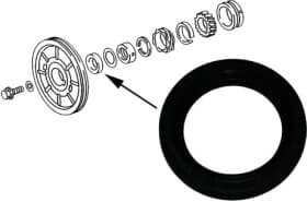 Сальник колінчастого вала