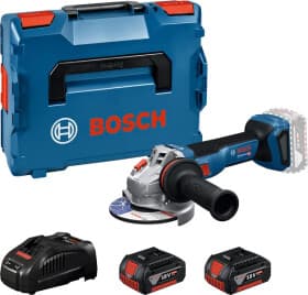 Болгарка аккумуляторная Bosch GWS 18V-11 Professional (2 аккумулятора + ЗУ + чехол) 125 мм