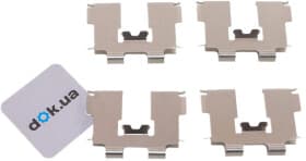 Комплектующие дисковых тормозных колодок Комплектующие дисковых тормозных колодок