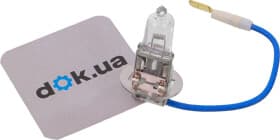 Автолампа Bosch H3 PK22s 70 W прозрачная 1987302861