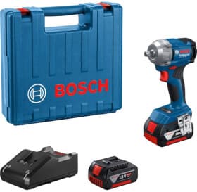 Гайковерт аккумуляторный Bosch GDS 18V-350 Professional (2 аккумулятора + ЗУ + чехол)