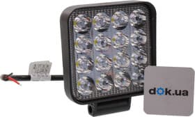 Дополнительная LED фара Cyclone WL-D6MINISP для дальнего света 48 W 16 диодов
