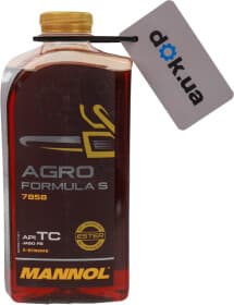 Моторное масло 2T Mannol Agro Formula S (ПЭТ) синтетическое