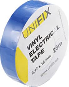 Изолента UNIFIX ETU-25BLUE синий ПВХ 18 мм х 25 м