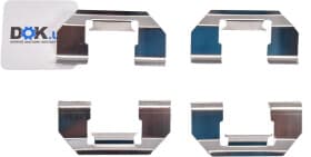 Компоненти дискових гальмівних колодок Компоненти дискових гальмівних колодок