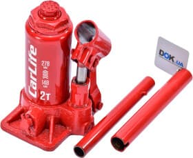 Домкрат Carlife бутылочный гидравлический 2 т bj402
