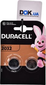 Батарейка Duracell 6409620 CR2032 3 V 2 шт