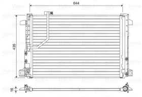 Радиатор кондиционера