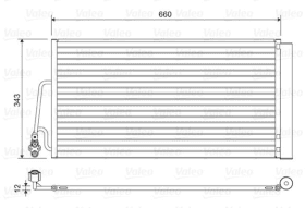 Радиатор кондиционера Радиатор кондиционера