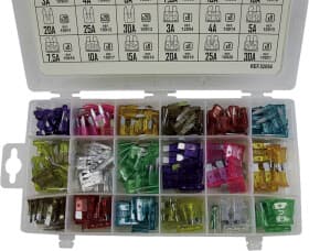 Набір запобіжників JBM 52054 FN FTL midi (normal) + mini 252 шт.