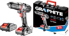 Шуруповерт Graphite аккумуляторный 58G216 (2 аккумулятора + ЗУ + чехол)