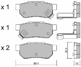 Гальмівні колодки