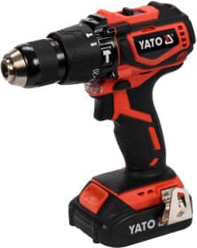 Шуруповерт Yato аккумуляторный YT-44250 (2 аккумулятора + ЗУ + насадки + чехол)