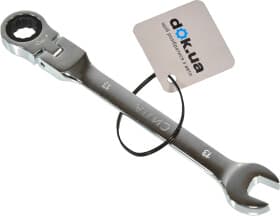 Ключ комбинированный трещоточный Сила 202117 I-образный 13 мм с шарниром