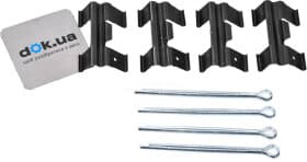 Компоненти дискових гальмівних колодок Компоненти дискових гальмівних колодок