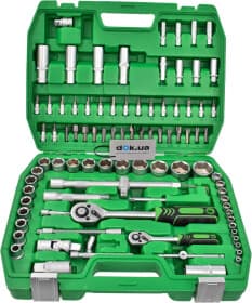 Набір торцевих головок та компонентів Intertool ET-6094SP 1/2", 1/4" (94 пр.)