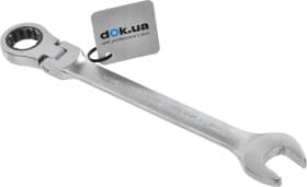 Ключ комбинированный трещоточный Force 75719F I-образный 19 мм с шарниром