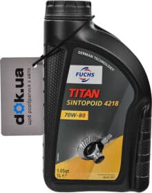 Трансмісійна олива Fuchs Titan Sintopoid 4218 GL-5 70W-80 синтетична