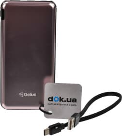 Повербанк Gelius Ultra Steel Thin 10000 mAh 18 Вт