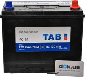 Аккумулятор TAB 6 CT-75-R Polar S JIS 246875