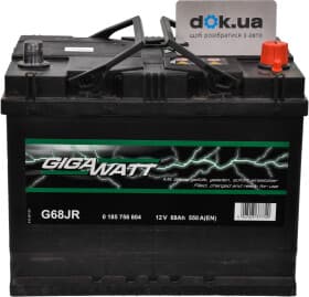 Аккумулятор Gigawatt 6 CT-68-R 0185756804