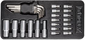 Набор торцевых головок и комплектующих Topex 79R515 1/2", 1/4" (29 пр.)