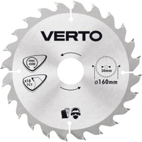 Круг отрезной Verto 61H116 160 мм Круг отрезной Verto 61H116 160 мм