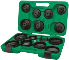 Набір ключів для знімання масляних фільтрів Toptul JGAI1601 15 шт