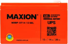 Аккумулятор для ИБП Maxion MXBP-OT14-12 MXBPOT1412GEL 14 Ач 12 В