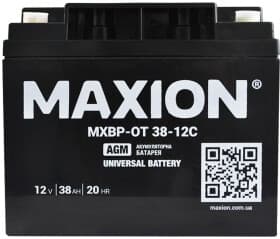 Аккумулятор для ИБП Maxion MXBP-OT38-12C MXBPOT3812C 38 Ач 12 В