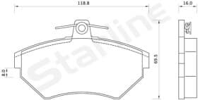 Тормозные колодки Тормозные колодки