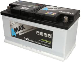 Тяговый аккумулятор 4Max Deep Cycle BAT105/720R/DC/4MAX 105 Ач 12 В