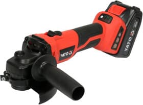 Болгарка аккумуляторная Yato YT-828295 (2 аккумулятора + ЗУ) 125 мм