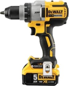 Дрель безударная DeWALT DCD991P2 аккумуляторная (2 аккумулятора + ЗУ + чехол)