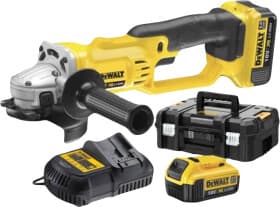 Болгарка аккумуляторная DeWALT DCG412M2 (2 аккумулятора + ЗУ + чехол) 125 мм