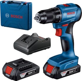 Шуруповерт Bosch аккумуляторный GSR 185-LI Professional (2 аккумулятора + ЗУ)