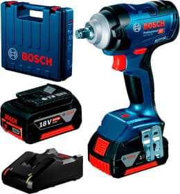 Гайковерт аккумуляторный Bosch GDS 18V-400 Professional (2 аккумулятора + ЗУ)