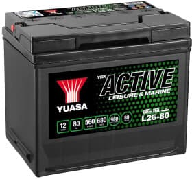 Тяговый аккумулятор Yuasa L26-80 L2680 80 Ач 12 В Тяговый аккумулятор Yuasa L26-80 L2680 80 Ач 12 В