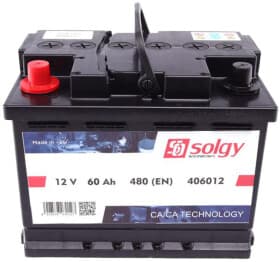 Акумулятор Solgy 6 CT-60-L 406012
