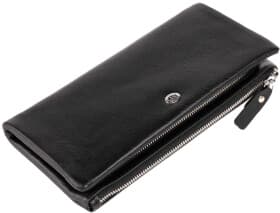 Клатч ST Leather 19310 без логотипа авто черный