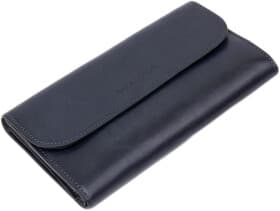Клатч Grande Pelle 11427 без логотипа авто темно-синий
