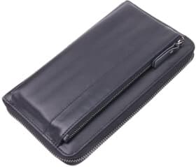 Клатч Vintage 21292 без логотипа авто колір чорний