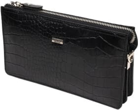 Клатч Bond 22044 без логотипа авто черный