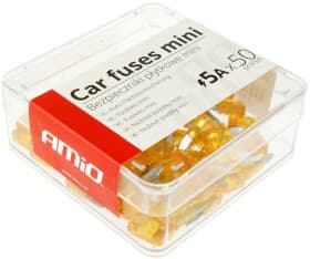Набір запобіжників Amio 02217 FN mini 50 шт.